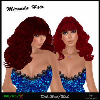 Second Life Marketplace - Miranda Hai Dark Red & Red
